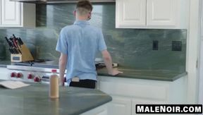 MaleNoir.com - Studly Dilon Diaz takes all of studly Avery Jones' cock