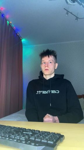 Stroking It Fast and Rough Until My Whole Hand Is Covered