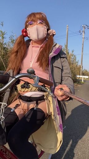 No150 Tucking Exposed in the Parking Lot During Break