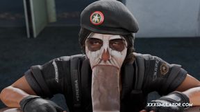 Sexy Caveira Worshipped Gently in POV With Oral &amp; Deep Sex