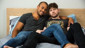 Interracial fuck with newcomers Julian Grey and Connor Halsted