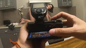 Behind the scenes - naked photoshoot