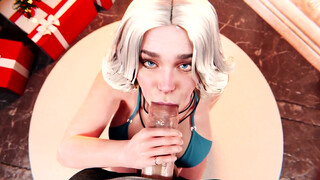 Supergirl Loves The Taste Of Cum