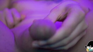 Petite Tgirl Nails Fleshlight Close Up & Fingers Herself With A Huge Fuckpole