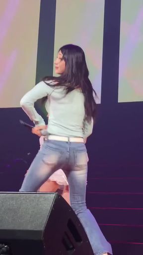 Female dancer on stage