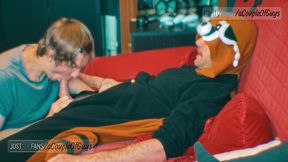 I Blow My Friend While He Is Chilling In His Tanooki Pyjamas