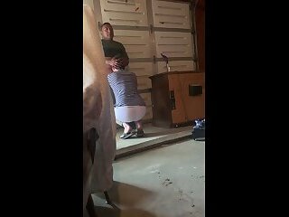 married daddy fucks twink in the garage