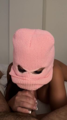 Horny MILF Sloppy BJ