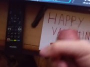 Happy valentines day : Masturbation