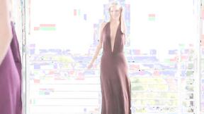 ”Blonde naughty BFFs tasting monster cock on casting”