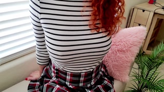 FAMILY Therapist Seduces Client Into Spreading Legs Wide Open And Masturbating!