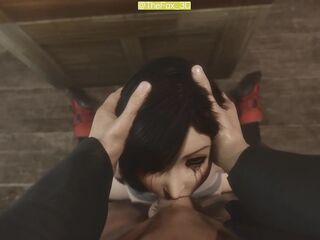 Last Dream VII FF7 - Tifa Back Bar Video Part 1 (Sound) By Secazz Animation CG Anime