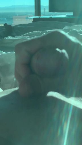 Skinny Redhead Twink Jerked to Intense Orgasm Huge Cumshot