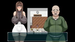 justice work in spare time [ ntr hentai game pornplay ] ep.11 the neighbor put a virbator in her pussy next to her husband
