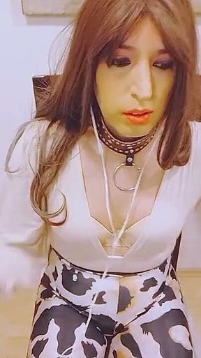 “naughty Crossdresser Fantasizing About Guys