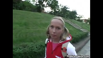 It&#039_s Awesome Fucking a blonde with perfect tits in Public!