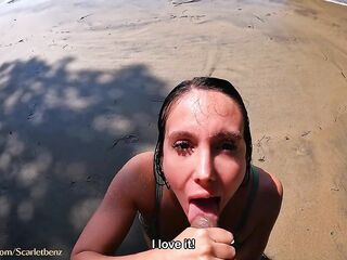 I let a stranger screw my little cunt on the beach