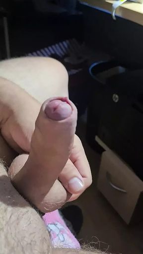 Mastubating Men with Cumshot