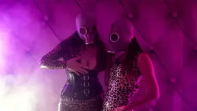 Latex and Gasmasks Sexy Video - Fetish Lesbians