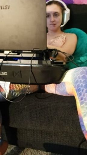 Peeing on the couch while gaming