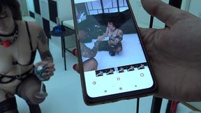bts of the scene with vile vixen in perv anal casting,one day on the paf studio set