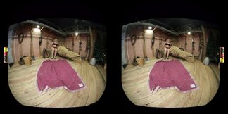 Evening in the barn VR Porn