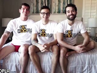 3Way Action Between The Hottest Homo Boys On XVIDEOS