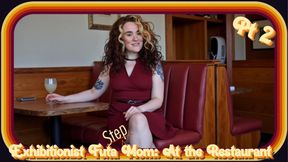 Exhibitionist Futa Step-Mom: At The Restaurant