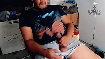 Daddy Stroking His Big Cock Until It Pulses