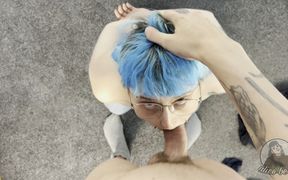 POV Tomboy Blowjob