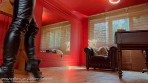 The harderst ballbusting ever - he has to take all the kicks