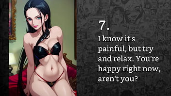 One Piece Femdom Training: NicoRobin & Uruti make you their pet