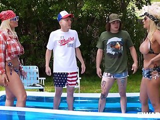 2 HORNY MILFS SWAP THIER STEPSONS AND SWALLOW THIER CUM.... !!️4K ULTRA!!️