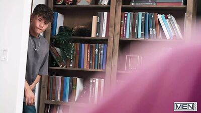 MEN - Naughty Drake Von Takes His Chance To Fuck His Femboy Step Brother Sam Ledger In Doggystyle