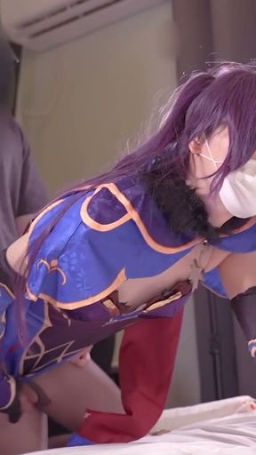 Genshin Impact Mona Cosplayer get Fucked, After Otaku Festival 10   Clip 1