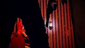 Jessicas Hot 3D Bukkake Dream Comes Alive in Steaming Blowjob