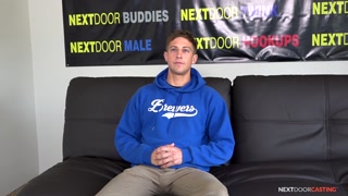 NextDoorCasting - Straight Guy Jerks Off During Casting Audition