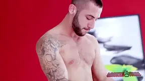 Alejandro Torres, Dominic Arrow And Viktor Rom In Interracial Threesome Visser Fuck