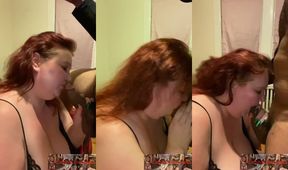 Big Ass Dreams Get Sloppy BBC Blowjob Milf Squirted