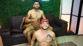 Sexy Threesome with Gorgeous Studs