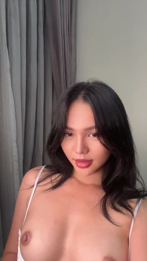 Shy Japanese girl gets naughty in Brisbane