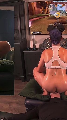 Dildo Gag Gamer Girl