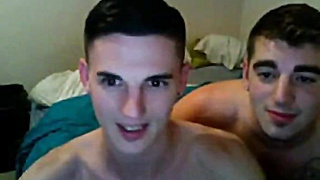 Lad Mates Jizz Firm on Web cam