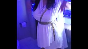 promo Ancient Greek Princess Black Dildo Suck Show starring Kristee Lixx