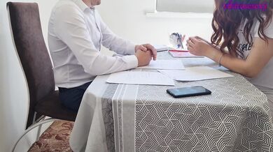 Student swallows teachers cum