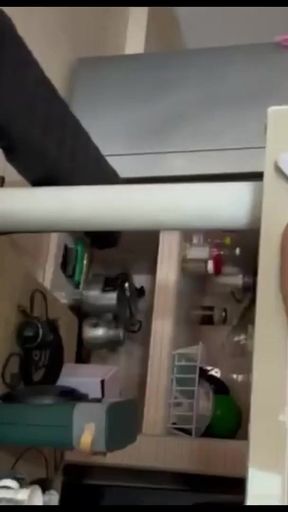 SHE MASTURBATES ON TOP OF THE DINING ROOM AND SQUIRTS KEEP GOING KEEP GOING DON'T STOP   Clip 3