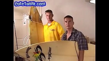 Straight Young Surfers