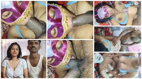 Season 114. Desi hot indian girlfriend fuck with boyfriend after marriage