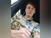 Wanking in car almost got caught - mickyyxofficial