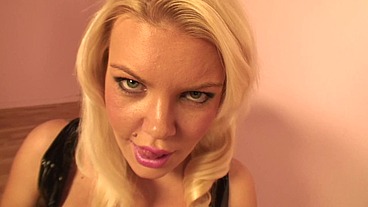 Tiffany Kingston Throws Her Head Back In Orgasm As She Cums On His Cock